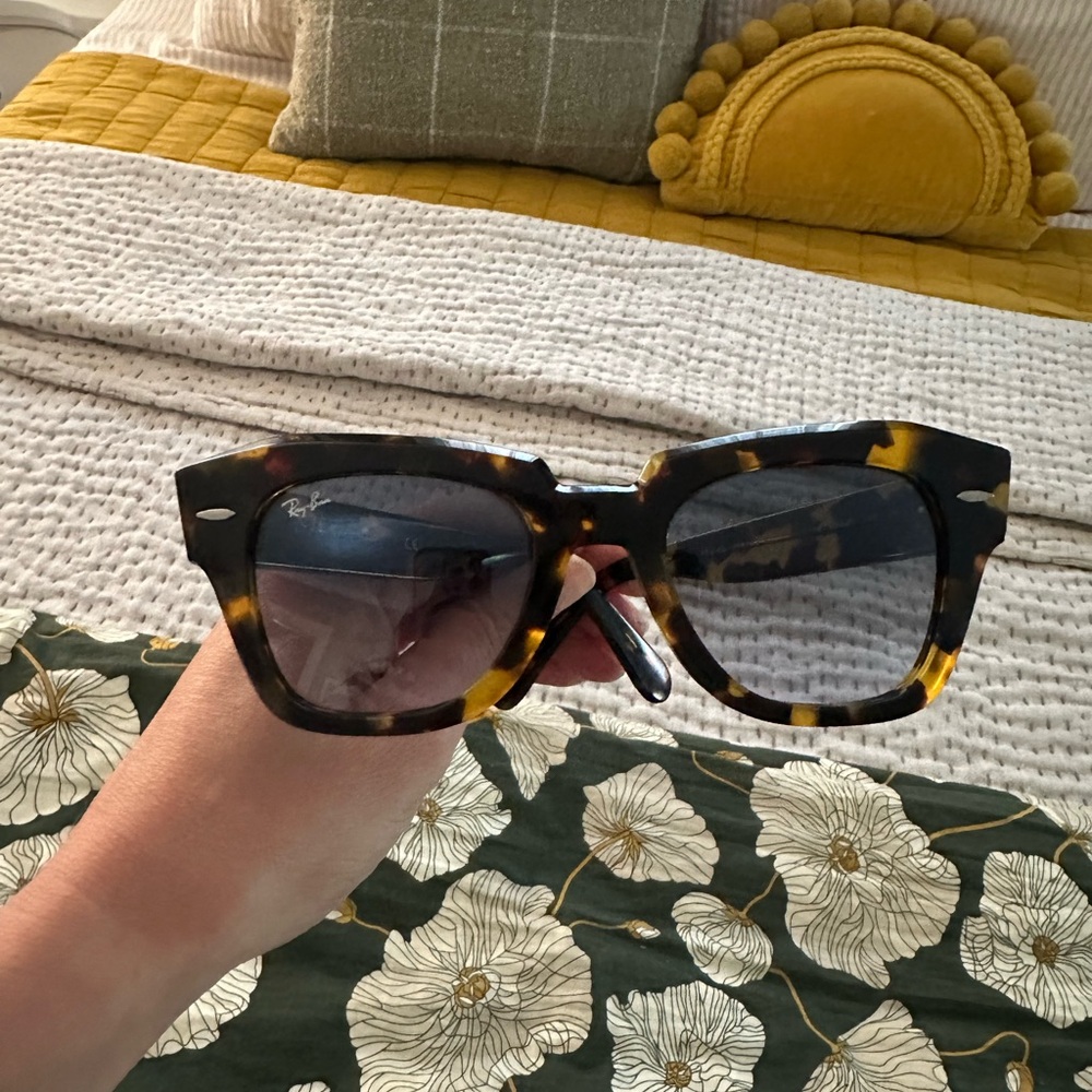 Ray-Ban State Street Tortoise Pattern Sunglasses